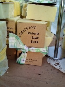 Herb Faire Special: Tomato Leaf Soap