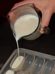 Pouring Goats Milk